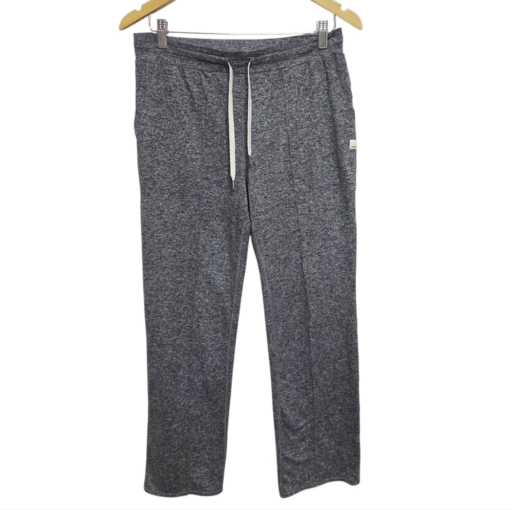 Vuori Halo Essential Wide Leg Pants Gray Medium - Picture 3 of 8